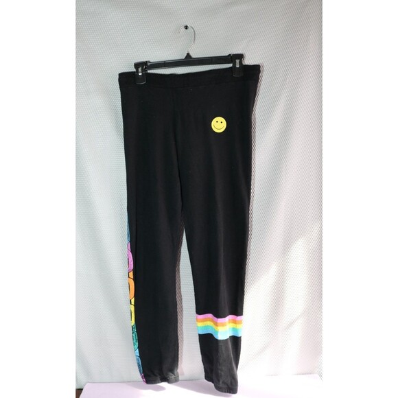 Lauren Moshi Pants - Lauren Moshi  Joggers Colorful Chain SZ S Sweatpants Reggae Designer Brand
